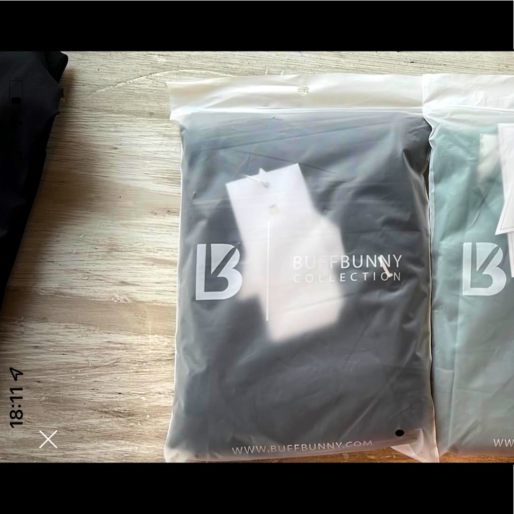 Buffbunny Rosa Pocket legging Onyx Black size M